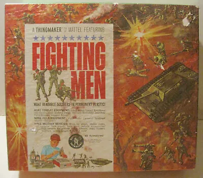 Vintage Mattel Fighting Men Thingmaker Set Partial • $19.99