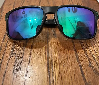 Oakley Holbrook Julian Wilson Sunglasses Blue Green Black • $125