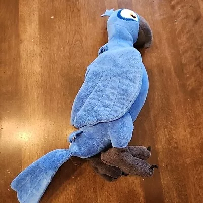 Kohls Cares Rio 2 Movie Blue Macaw Parrot 13  Blu Plush Stuffed Animal Bird • $18.99