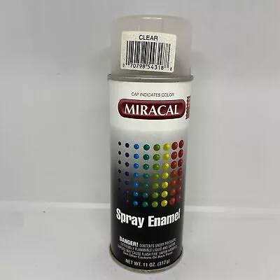 Vintage “Miracle” Clear - Enamel Spray Paint Can • $8.88