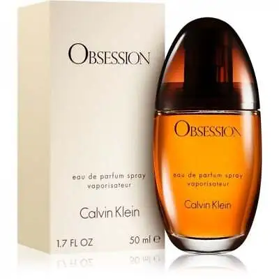Calvin Klein Obsession 50ml Edp Spray For Her - New Boxed & Sealed - Free P&p • £25.95