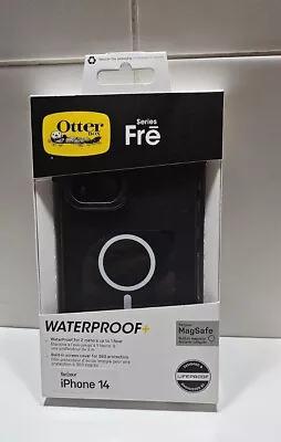 Otterbox Lifeproof Fre Case For IPhone 14  (6.1 ) 2022 - Black - BRAND NEW - AUS • $75