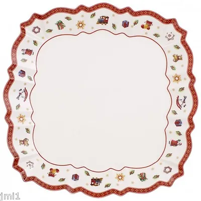 Villeroy & Boch TOY'S DELIGHT White Square Serving Plate #2580 • $48