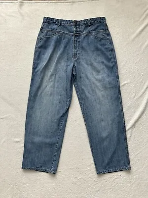 Vintage Marithe Francois Girbaud Loose Baggy Fit Denim Jeans Retro Jeans 36 • $44.99