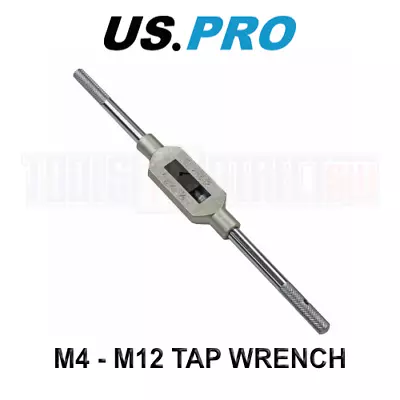 US PRO Tools M4 To M12 Adjustable Tap Holder Wrench For Taper & Plug Etc 2692 • £6.95