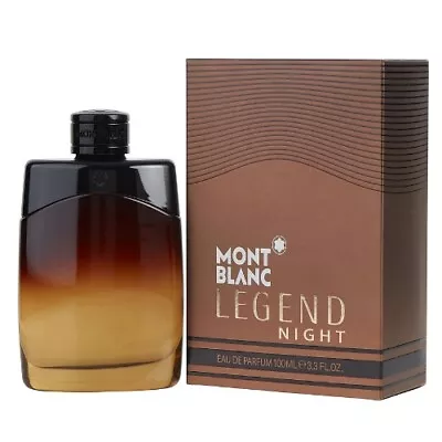 Mont Blanc Legend Night 3.3 3.4 Oz EDP Cologne For Men New In Box • $38.49