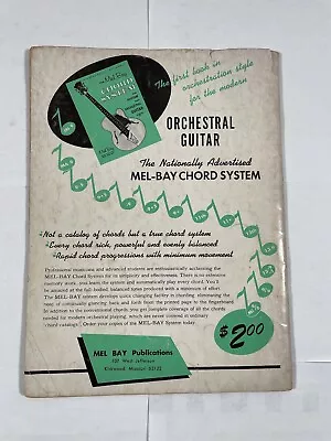Vintage 1966 Sheet Music The Mel Bay Modern Guitar Method Grade 2 1949 Copyright • $11.84