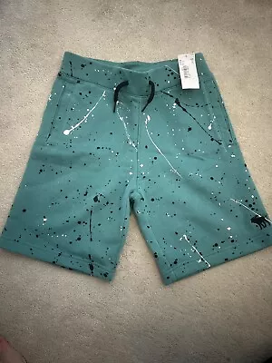 Boys Age 9-10 Abercrombie Shorts New Splat Print • £6