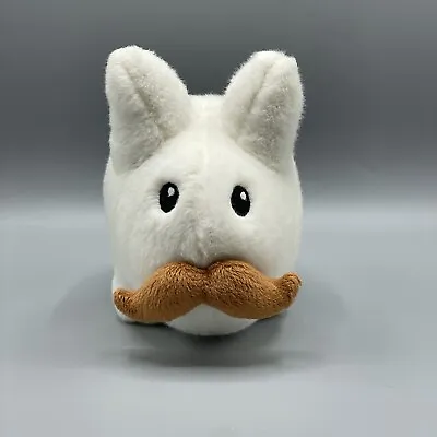 Kozik X Kidrobot White Labbit Rabbit Mustache 7  Plush Stuffed Animal 2013 • $20