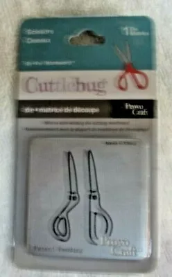 Provocraft CUTTLEBUG Scissors 2x2 Cutting Die 37-1415 Crafting School Tools • $3