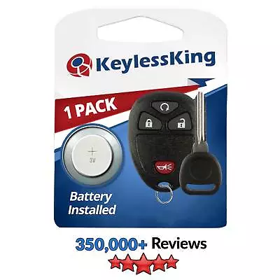 New Replacement Keyless Entry Remote Start Key Fob Clicker For 15913421 + Key • $10.45