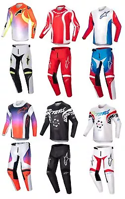 Alpinestars Racer LUCENT-LURV-PNEUMA-HOEN-HANA Youth Moto Gear Set - Pant And • $129.95