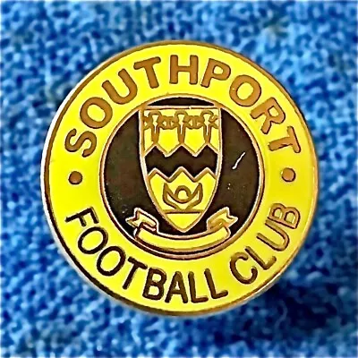 £4.65 • Buy Southport FC (England) Enamel Brooch Fitting Pin Badge