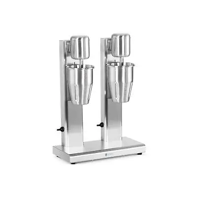 Double Milkshake Machine 2 X 1 L 15000 Rpm Stainless Steel Milkshake Mixer Milk • £119