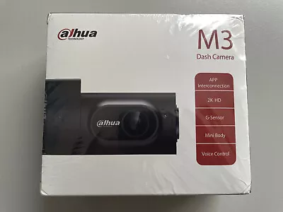 Dahua M3 Dash Camera 2K HD 1440P Mini Dashcam WiFi Car DVR F/1.4 Night Wide Lens • $69