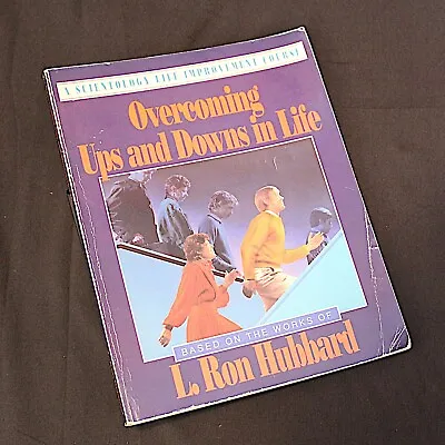 L Ron Hubbard Books Overcoming Ups & Downs In Life Crse Vintage Scientology 1988 • $26.39