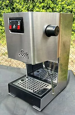 Gaggia Classic 2013 With Rancilio Silvia Steam Wand Fully Serviced And Upgraded • £122.69