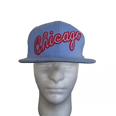 Chicago Bulls Hat Mitchell & Ness Snapback Cap Blue • $14.95