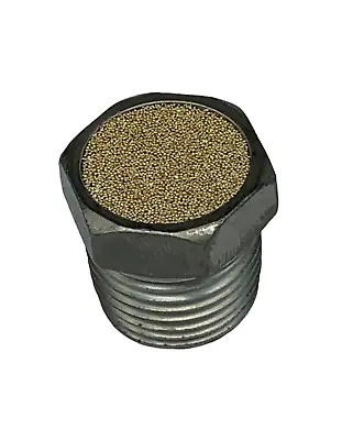 American Made 1/2 NPT Breather Vent Vacuum Relief Pressure Equalization Filter • $10.87