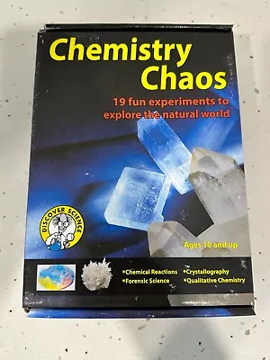 Chemistry Chaos - Discover Science Kit - 19 Fun Experiments 10+ Yrs BNIB • $37.50