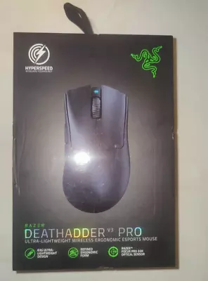 Razer DeathAdder V3 Pro Ergonomic Wireless Gaming Mouse - BLACK - USED • $169