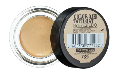 Maybelline Color Tattoo 24HR - Gel Cream Eyeshadow - 05 Eternal Gold • £5.95