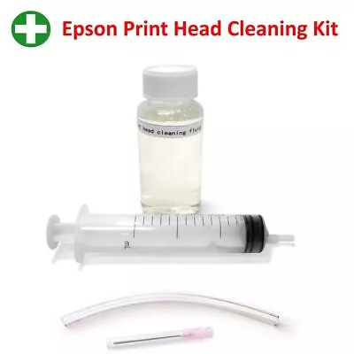 Unblock Print Head Nozzles Cleaning Kit Fits Epson Expression XP Seris Printers • £8.95