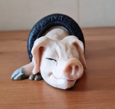 £5 • Buy David Corbridge Piggin' Tired Collectable Figurine