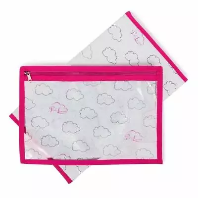 £14.99 • Buy Pink Lining Yummy Mummy Portable Clouds Design Changing Mat & Wet Bag Set 