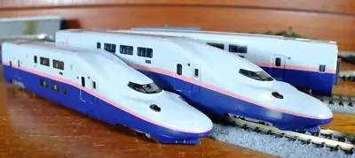 Kato 10-1427 N Gauge E4 Shinkansen Bullet Train “Max Toki” 8 Car Set • £200
