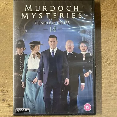 Murdoch Mysteries Series 14/ Season Fourteen NEW SEALED DVD • £14.99