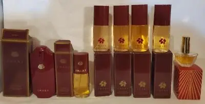 7 Vintage Bottles AVON IMARI COLOGNE 1.2oz 35ml + 30ml +10ml RARE *FREE SHIPPING • $149