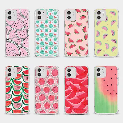 Case For Iphone 15 14 13 12 11 Se 8 Pro Shockproof Phone Cover Watermelon Slices • £5.99