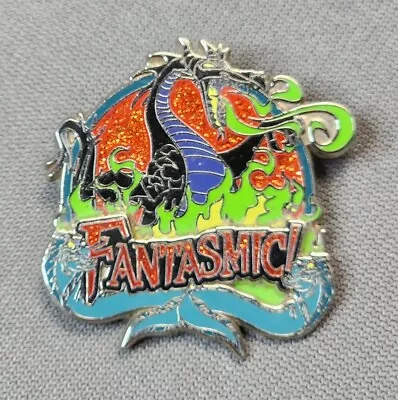 Disney Parks Fantasmic Maleficent Dragon Flotsam & Jetsam Trading Lapel Pin 2009 • $12