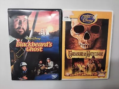 Treasure Of Matecumbe DVD 1976 Disney LOT Exclusive W Blackbeard's Ghost 1968 • $11.44