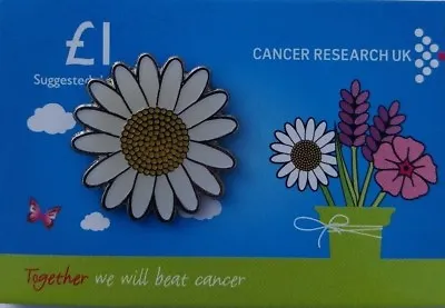Cancer Research Charity Pin Badge #2 • £3.90