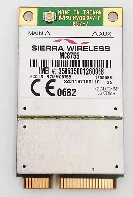 Sierra Wireless MC8755 Mini PCI-E 3G Module For ALL Laptops 3.6M (BRAND NEW !) • $19.97