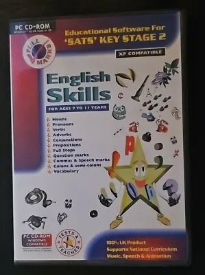 English Skills 'Sats' Key Stage 2 PC Cd- Rom • £3