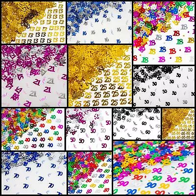 Table Confetti Birthday Party Sprinkles All Ages Decorations Milestone Party • £3.09