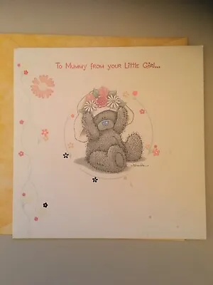 £0.99 • Buy Me To You Tatty Teddy Mummy From Little Girl Mother’s Day Card  ONLY 99p