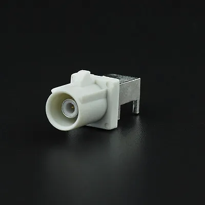 Fakra Plug Male End Launch PCB Mount Right Angle White Radio Connector Phantom • $2.39