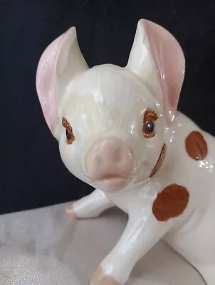 Vintage Ceramic Piglet • $15