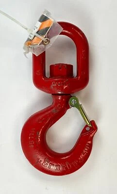 $249.55 • Buy Crosby WLL 5t Alloy Swivel Hook With Latch