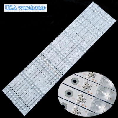 $52.34 • Buy LED Backlight Strips (12) For TCL 75S423 75S425 75V2 75D6 75S425LBCA GIC75LB08 