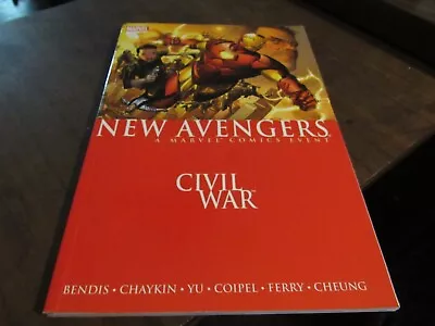 New Avengers Civil War Marvel $15 Graphic Novel TPB Comic Book • $1.99