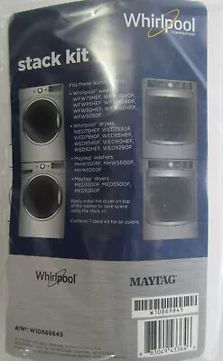 New Genuine Whirlpool/ Maytag W10869845 Front Load Washer/ Dryer Stack Kit • $15