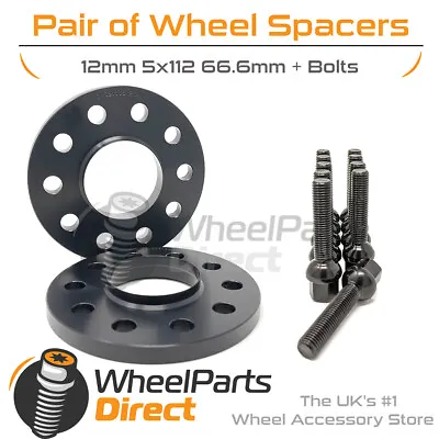 Spacers & Bolts 12mm For Merc E-Class E55 AMG [W210] 98-02 On Original Wheels • $80.14