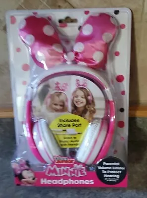 Disney Minnie Mouse Bow-tastic Kids Adjustable Headphones • $17.99