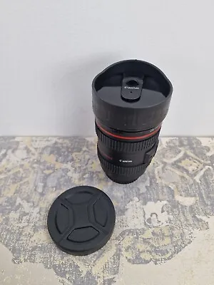 (Black)Camera Lens Coffee Mug Photographer Water Cup - A6 • £9.95