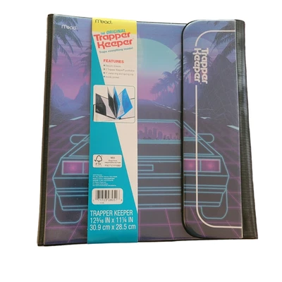 $23.99 • Buy Trapper Keeper ~ Binder Retro Portfolio Folder 2021 Mead (D) 12 3/16  X 11 1/4  
